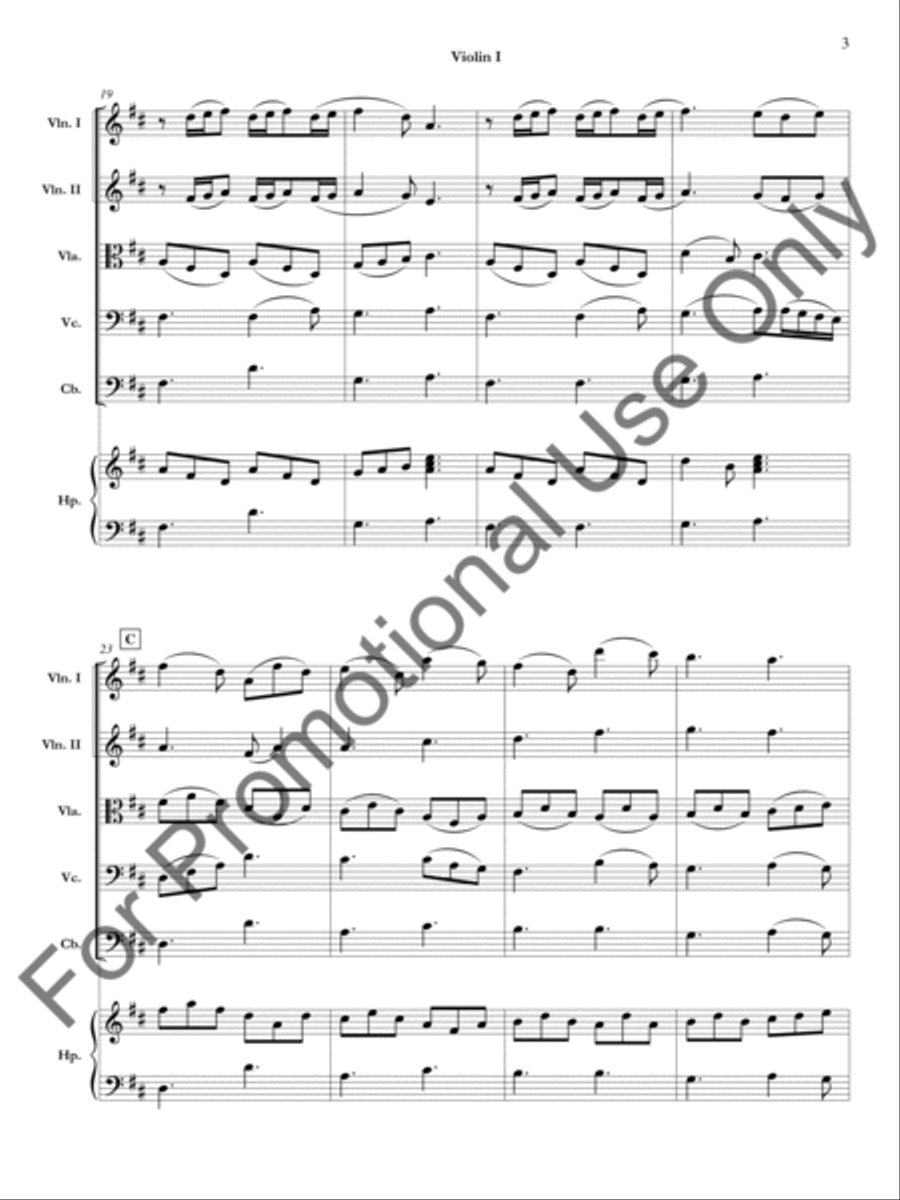 Petite Allegro Orchestra scores gallery preview page 4