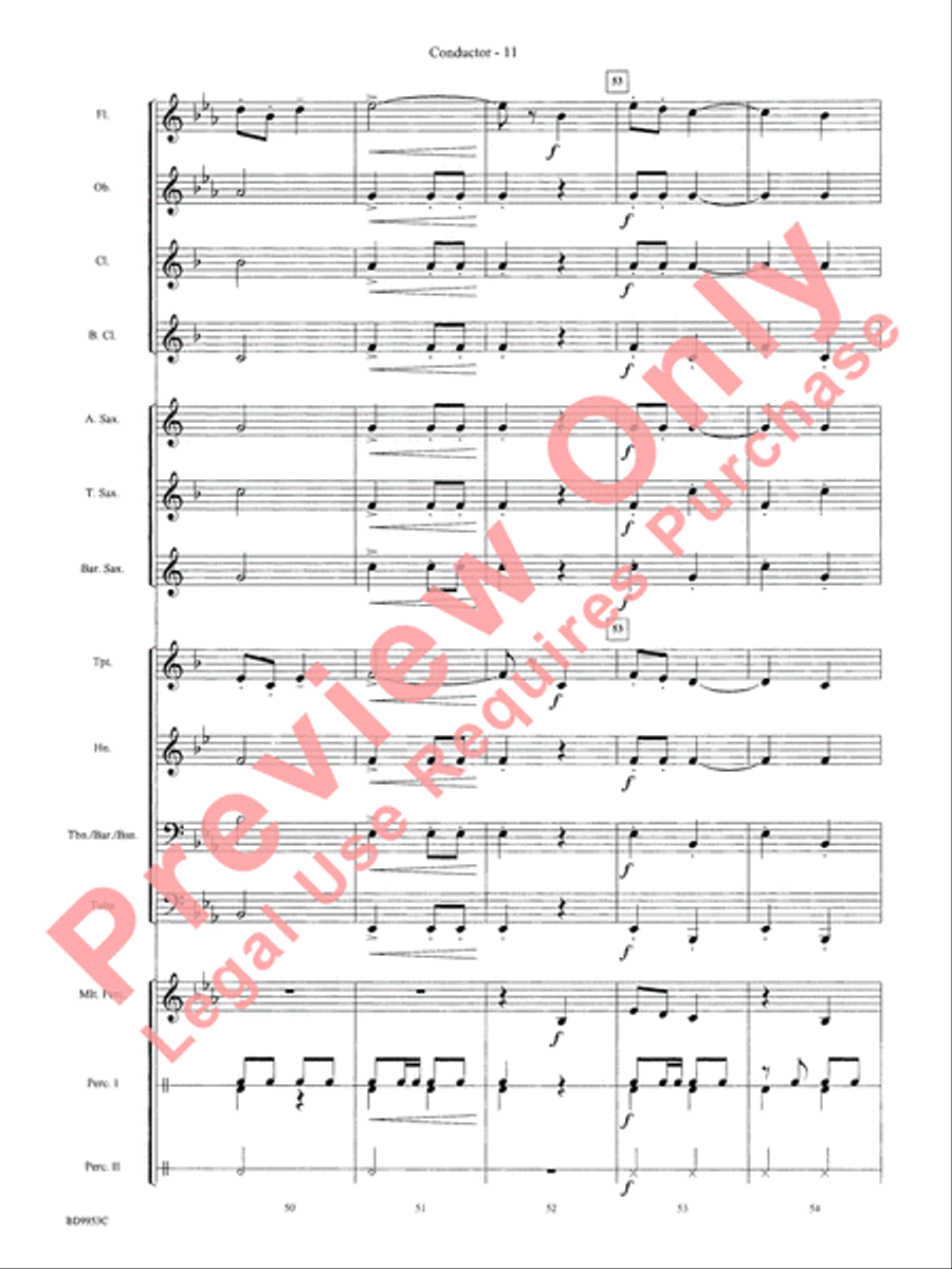 Manhattan Beach Manhattan Beach Concert Band scores gallery preview page 13