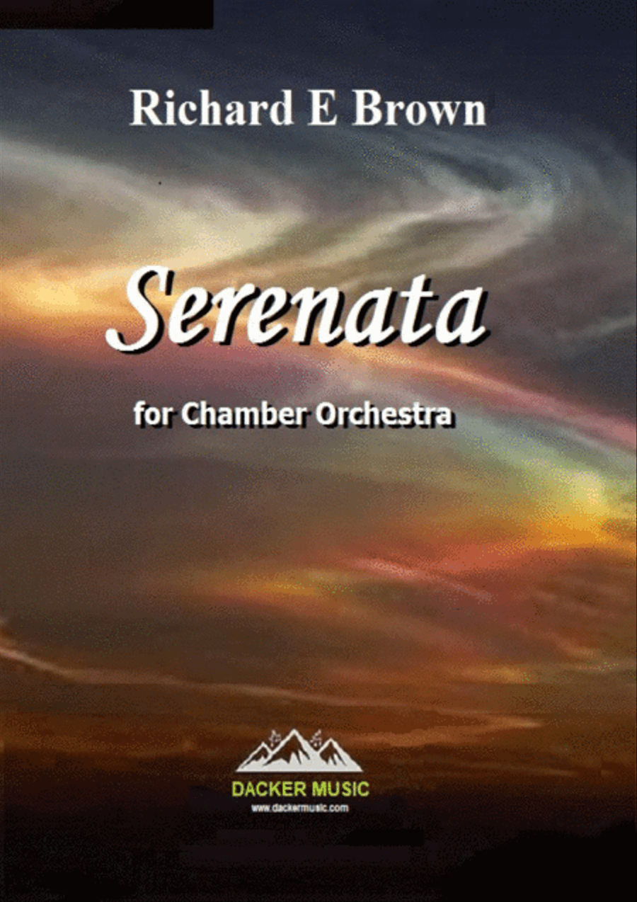 Serenata for Chamber Orchestra Chamber Orchestra scores gallery preview page 1