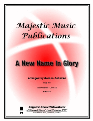 Book cover for A New Name in Glory