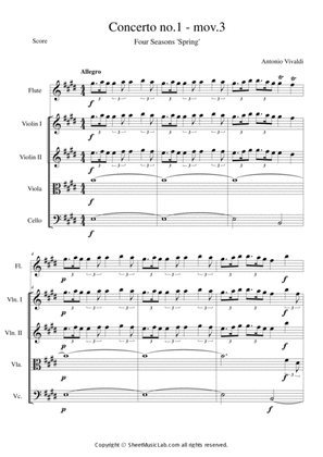 The Four Seasons - Spring 3rd Movement