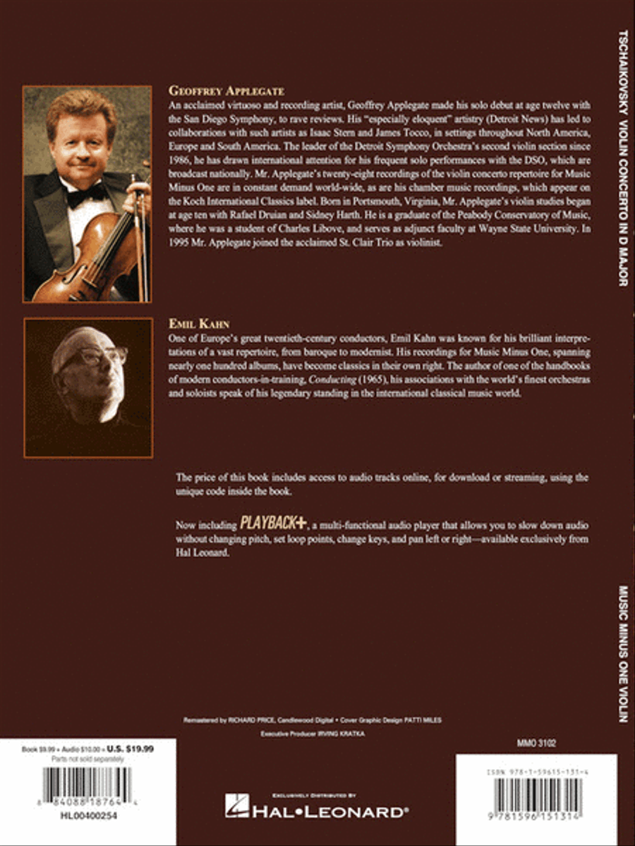 Tchaikovsky – Violin Concerto in D Major, Op. 35