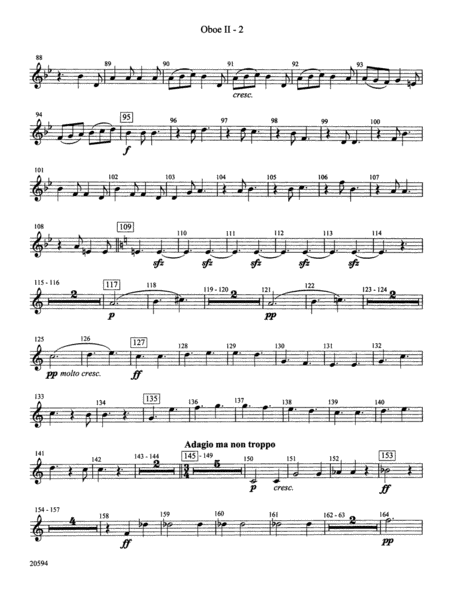 Symphony No. 9 (Fourth Movement): 2nd Oboe