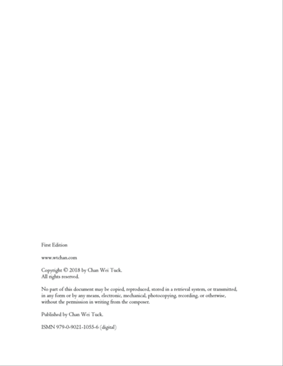 Nine Pieces for Piano, Op. 1 Piano Solo scores gallery preview page 3