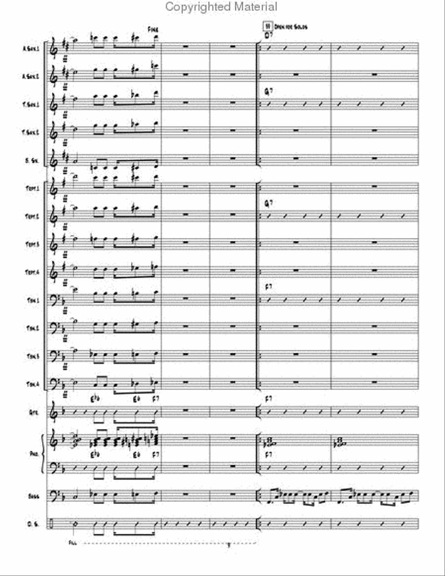 Graphic Details Jazz Ensemble scores gallery preview page 10