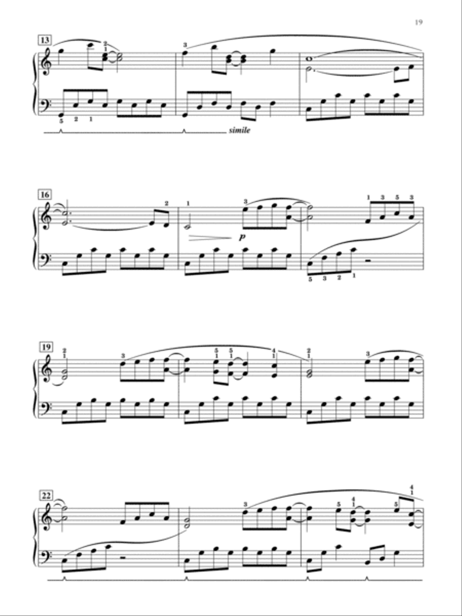 Gold on Ice Piano Solo scores gallery preview page 2