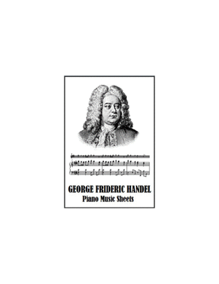 Georg Friederich Händel Piono Sheets