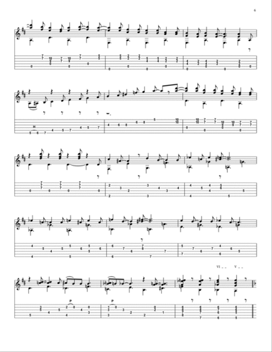 Outro in D minor (No.1) Outro in D minor (No.1) Part scores gallery preview page 6