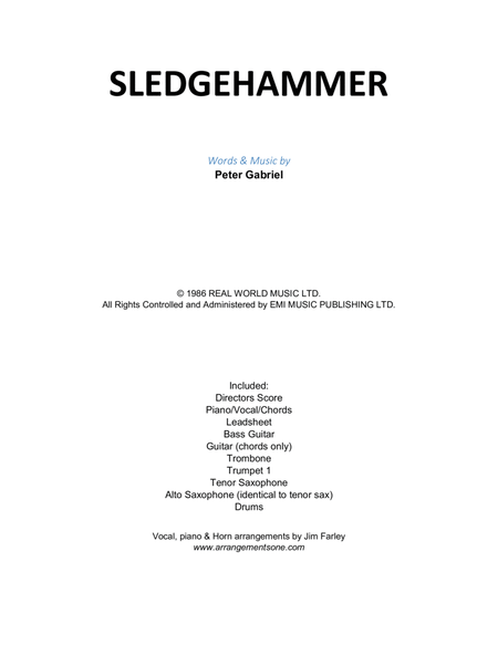 Sledgehammer image number null