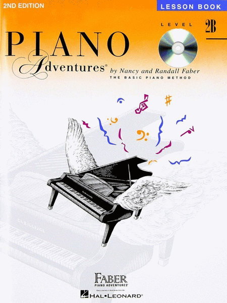 Piano Adventures Lesson Book 2B Book/CD 2Nd Ed