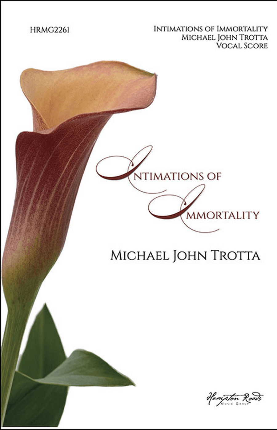 Intimations of Immortality (Choral Instrumental Parts) Choir scores gallery preview page 1