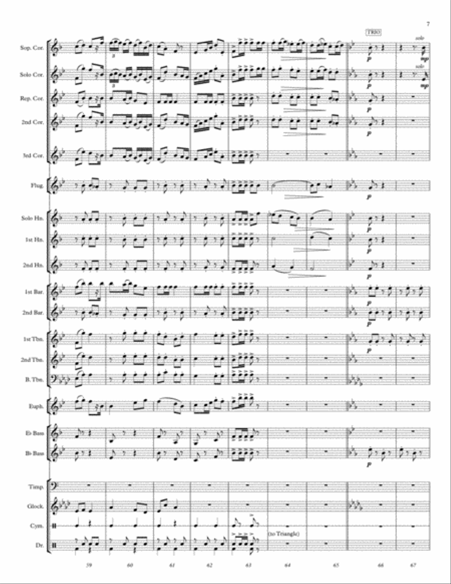 Karussellbrise Karussellbrise Brass Band scores gallery preview page 8