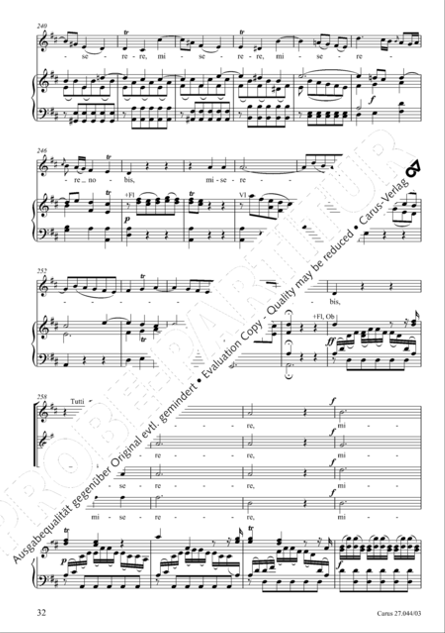 Messa per il Santissimo Natale 4-Part scores gallery preview page 33