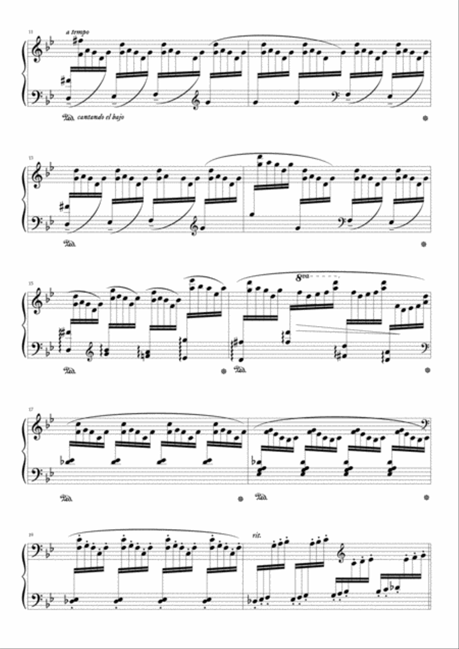 Furia Flamenca Piano Solo scores gallery preview page 3