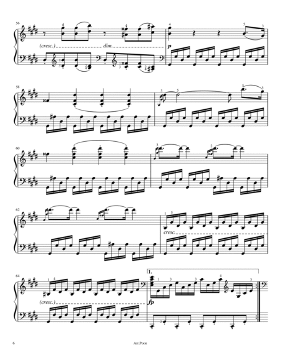 Beethoven - Piano Sonata No.14, Op.27 No.2 - 3rd Movement - 