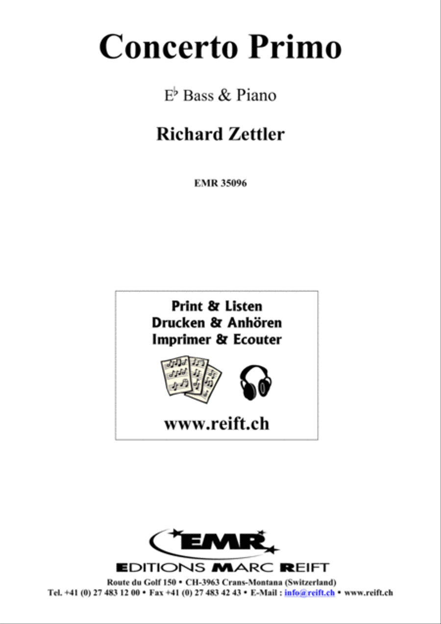 Concerto Primo Piano Accompaniment scores gallery preview page 1