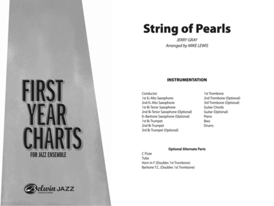 String of Pearls Jazz Ensemble scores gallery preview page 2