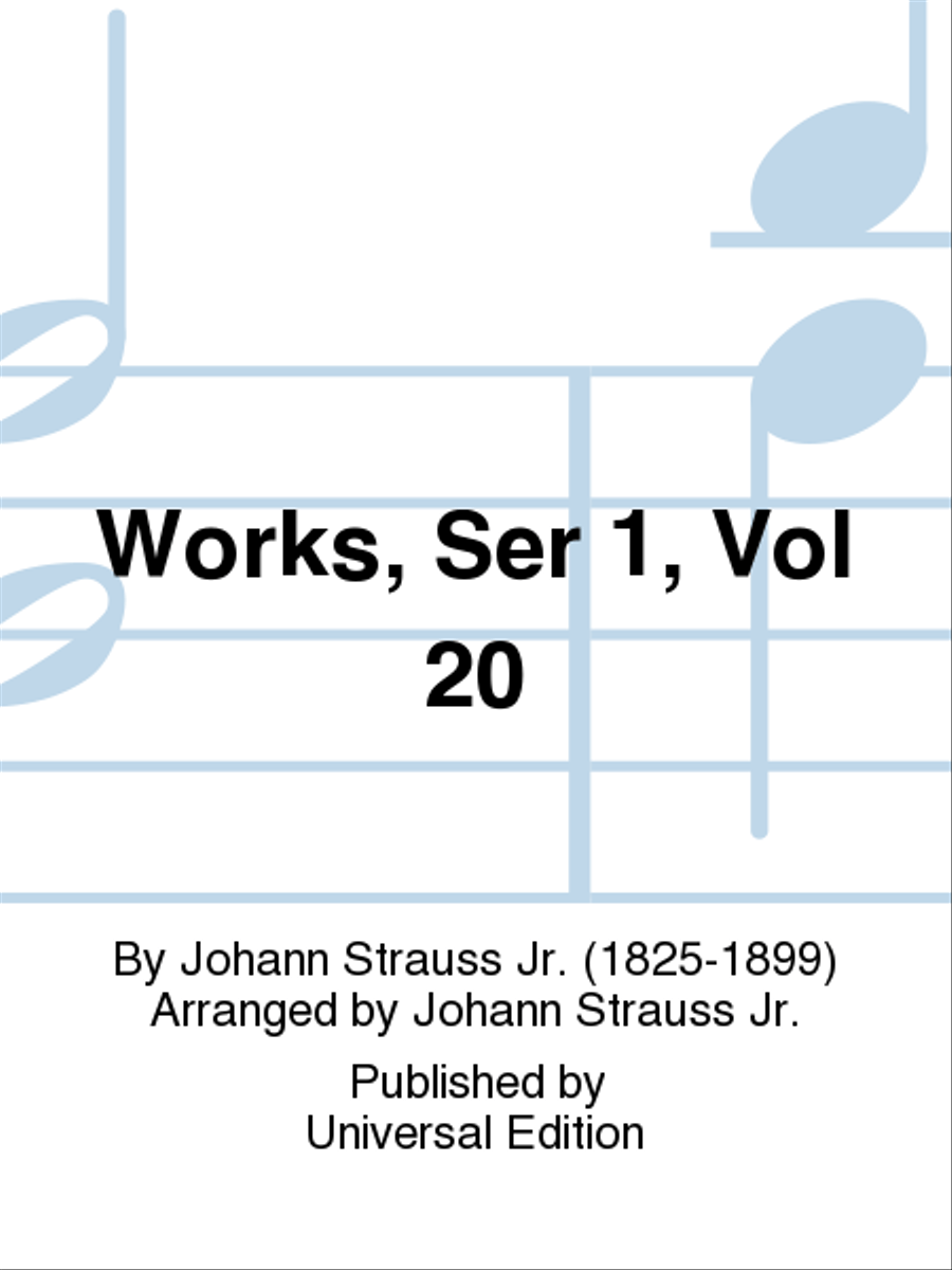 Works, Ser 1, Vol 20