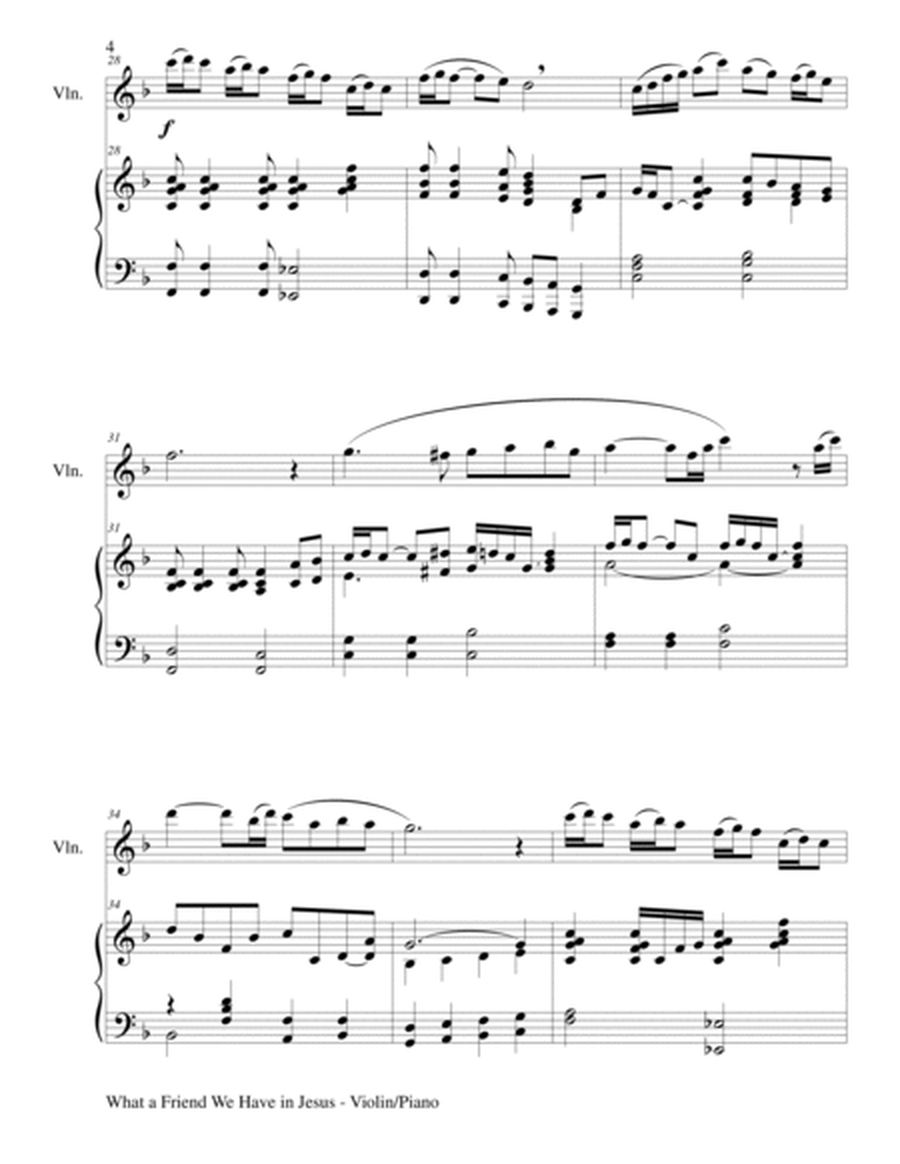 Gary Lanier: 3 INSPIRATIONAL HYMNS, Set III (Duets for Violin & Piano) image number null