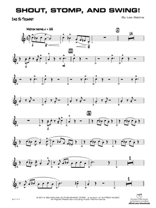 Shout, Stomp, and Swing!: 2nd B-flat Trumpet