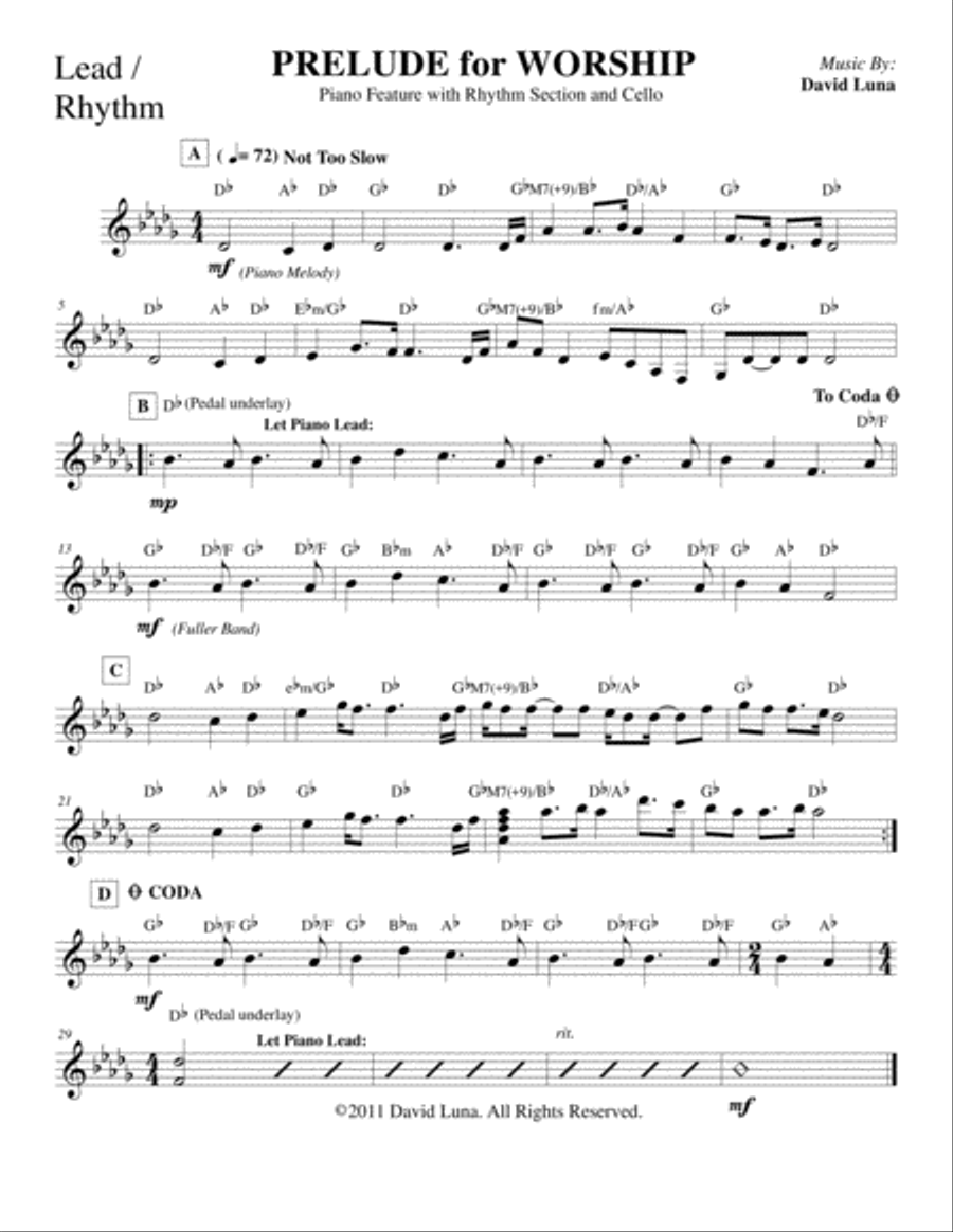 Prelude for Worship Small Ensemble scores gallery preview page 4