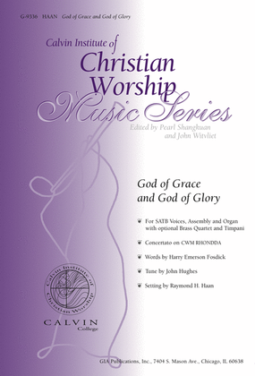God of Grace and God of Glory - Full Score and Parts