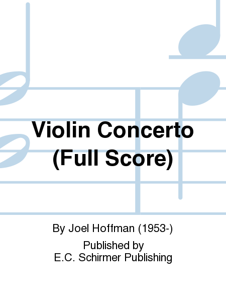 Violin Concerto (Additional Full Score)