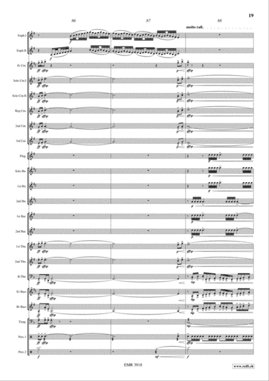 Celtic Folk Brass Band scores gallery preview page 19