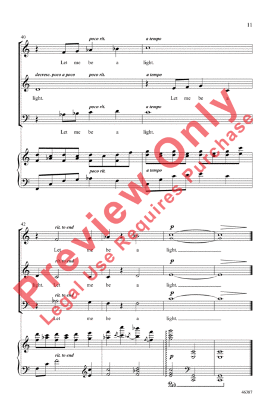 The Lighthouse 3-Part scores gallery preview page 11
