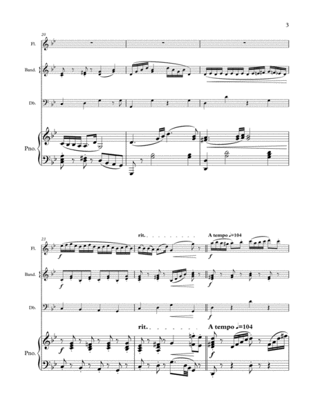Korobeiniki for flute, bandoneon, piano and bass image number null