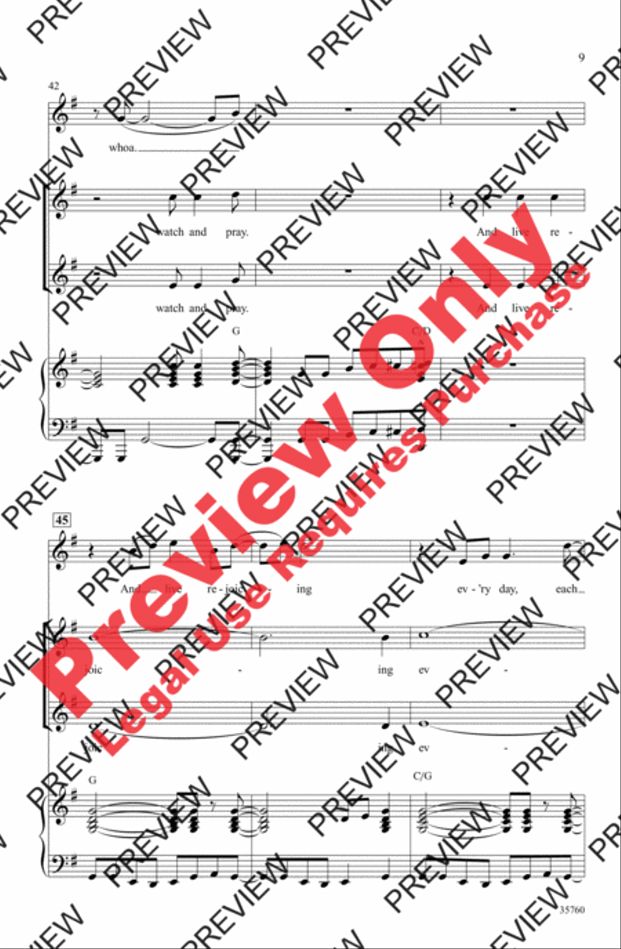 Oh Happy Day 2-Part scores gallery preview page 28