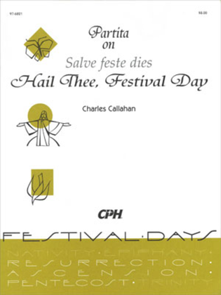 Book cover for Partita on Salve feste dies / Hail Thee, Festival Day