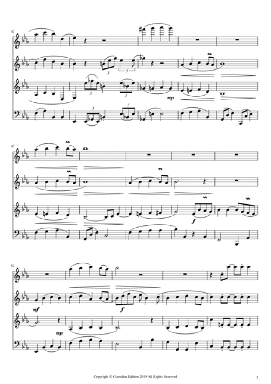 Do Do Do Woodwind Quartet George Gershwin Woodwind Quartet scores gallery preview page 4