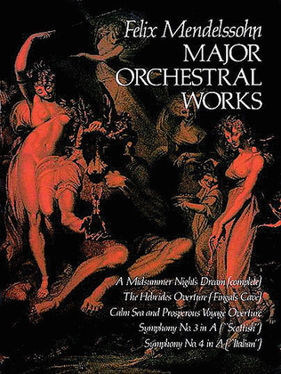 Book cover for Major Orchestral Works in Full Score