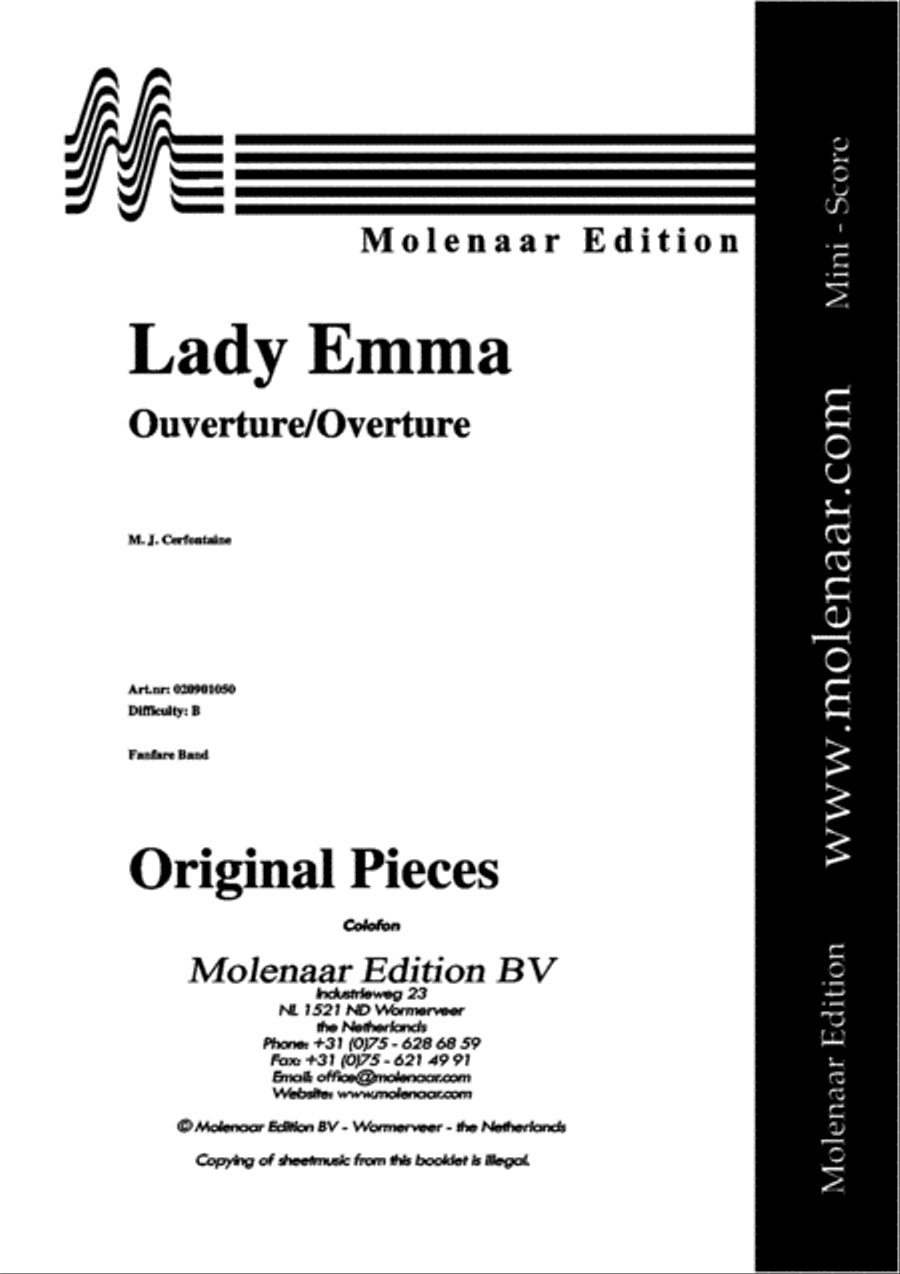 Lady Emma Fanfare Band scores gallery preview page 2