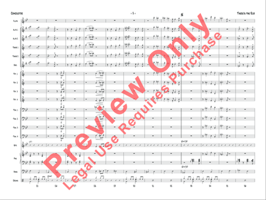 There's the Rub There's the Rub Jazz Ensemble scores gallery preview page 4