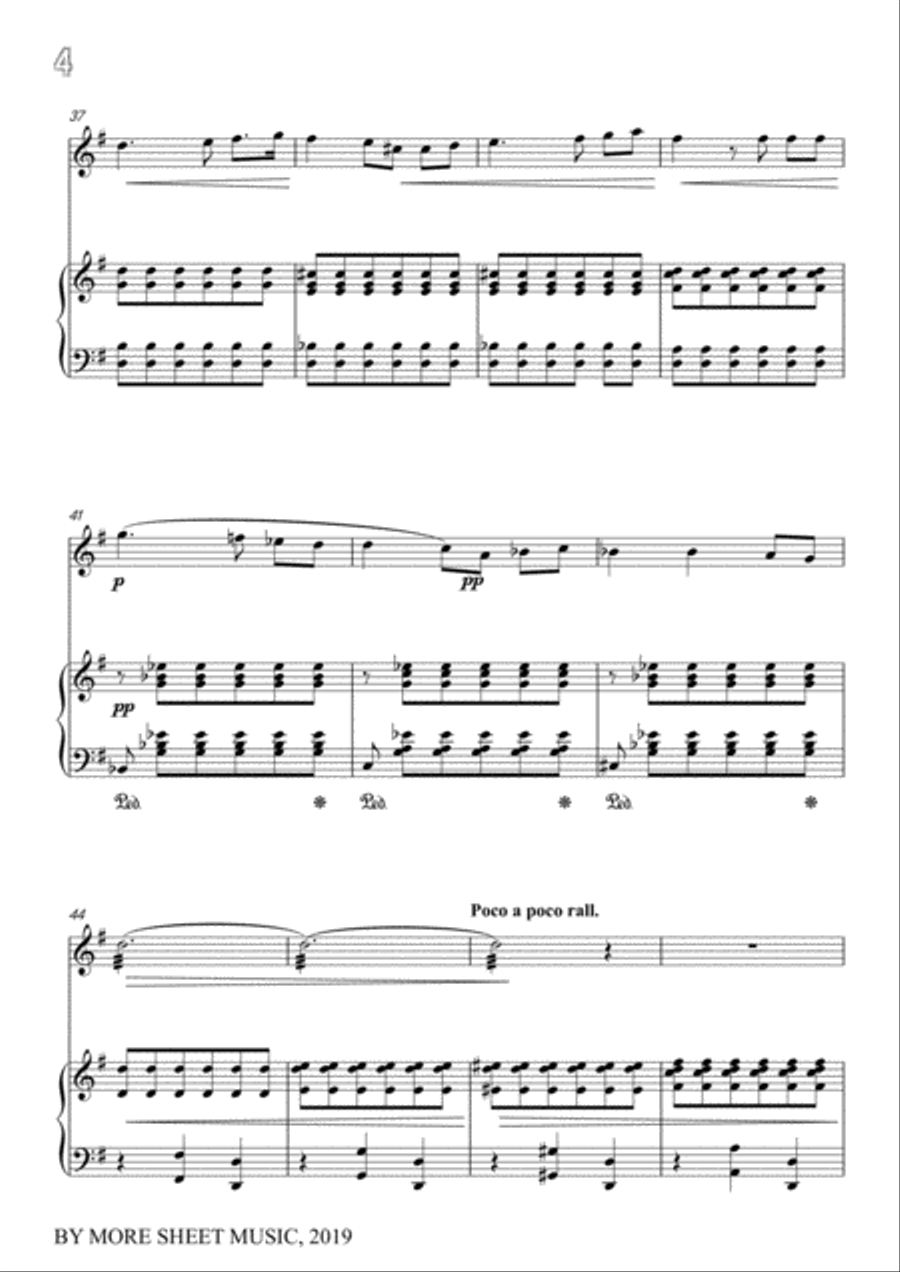 Viardot-Fleur desséchée, for Violin and Piano Violin Solo scores gallery preview page 6