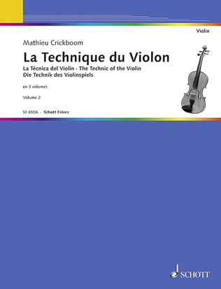 Book cover for The Technique of the Violon
