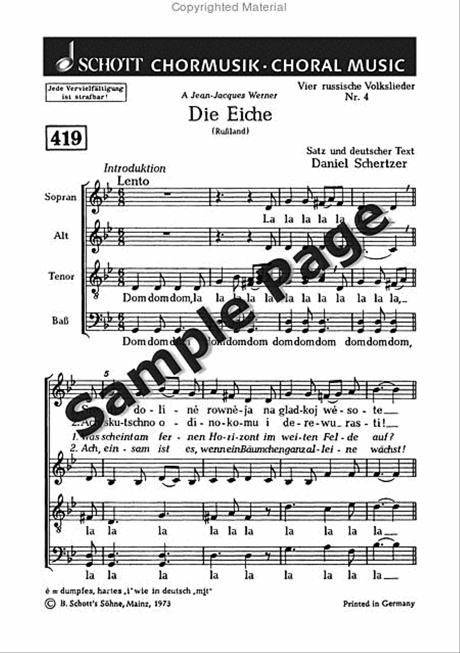 <br>Sheet music extract