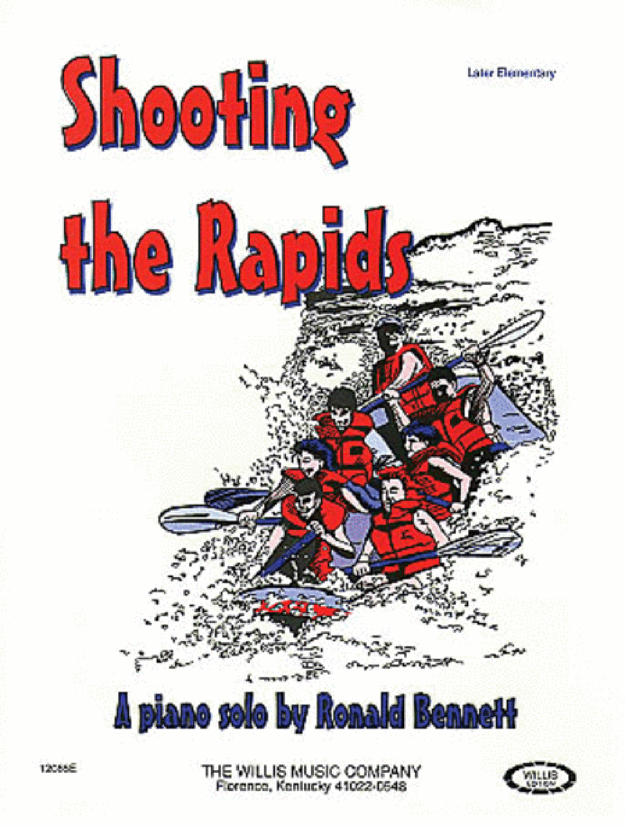 Shooting the Rapids Piano scores gallery preview page 1