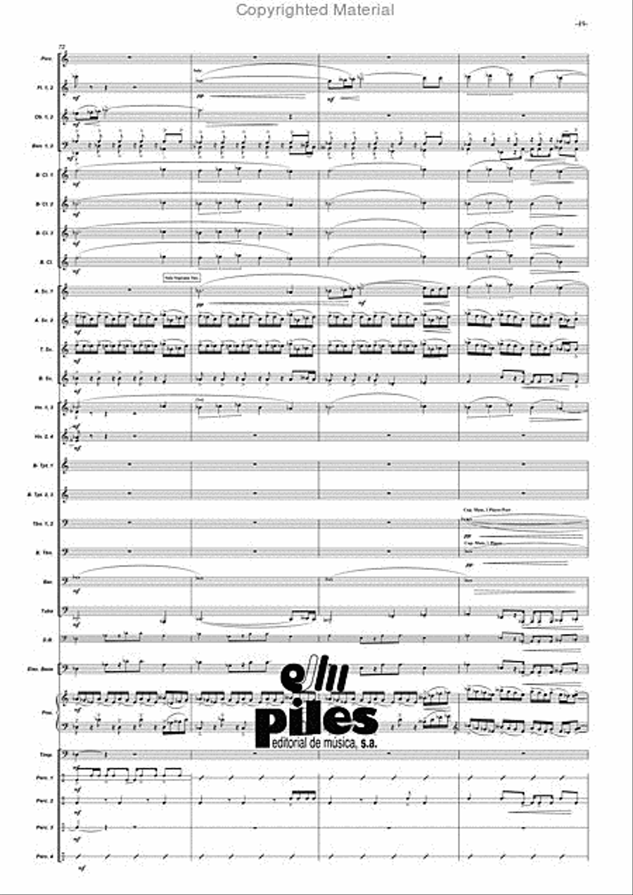 Duende Duende Concert Band scores gallery preview page 50