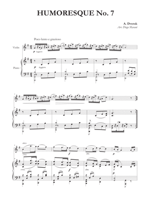 Humoresque No. 7 for Violin and Piano