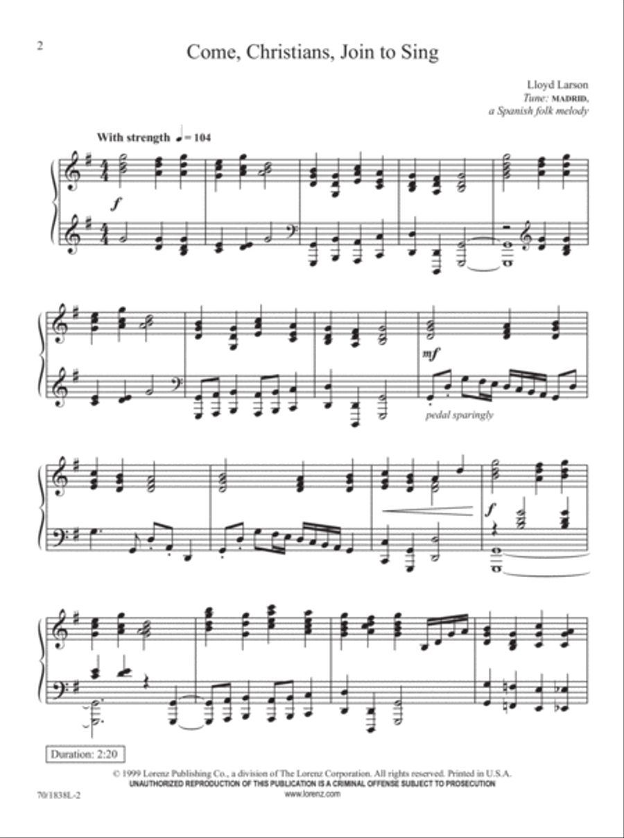 The Church Pianist's Library, Vol. 13 Piano Solo scores gallery preview page 2