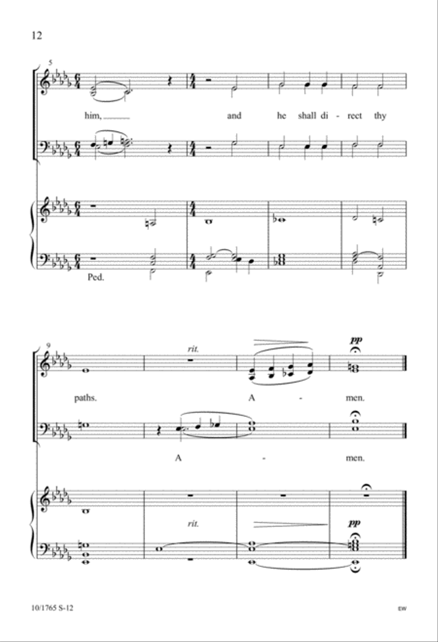 For The Service 4-Part scores gallery preview page 12