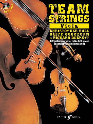 Book cover for Team Strings Viola Book/CD