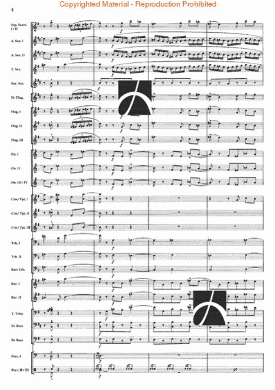 Firestorm Brass Band scores gallery preview page 4