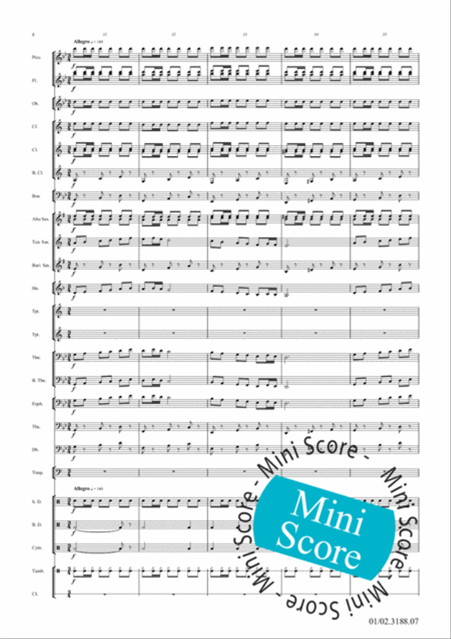 Augusto Alves Augusto Alves Concert Band scores gallery preview page 12