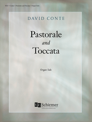 Book cover for Pastorale and Toccata