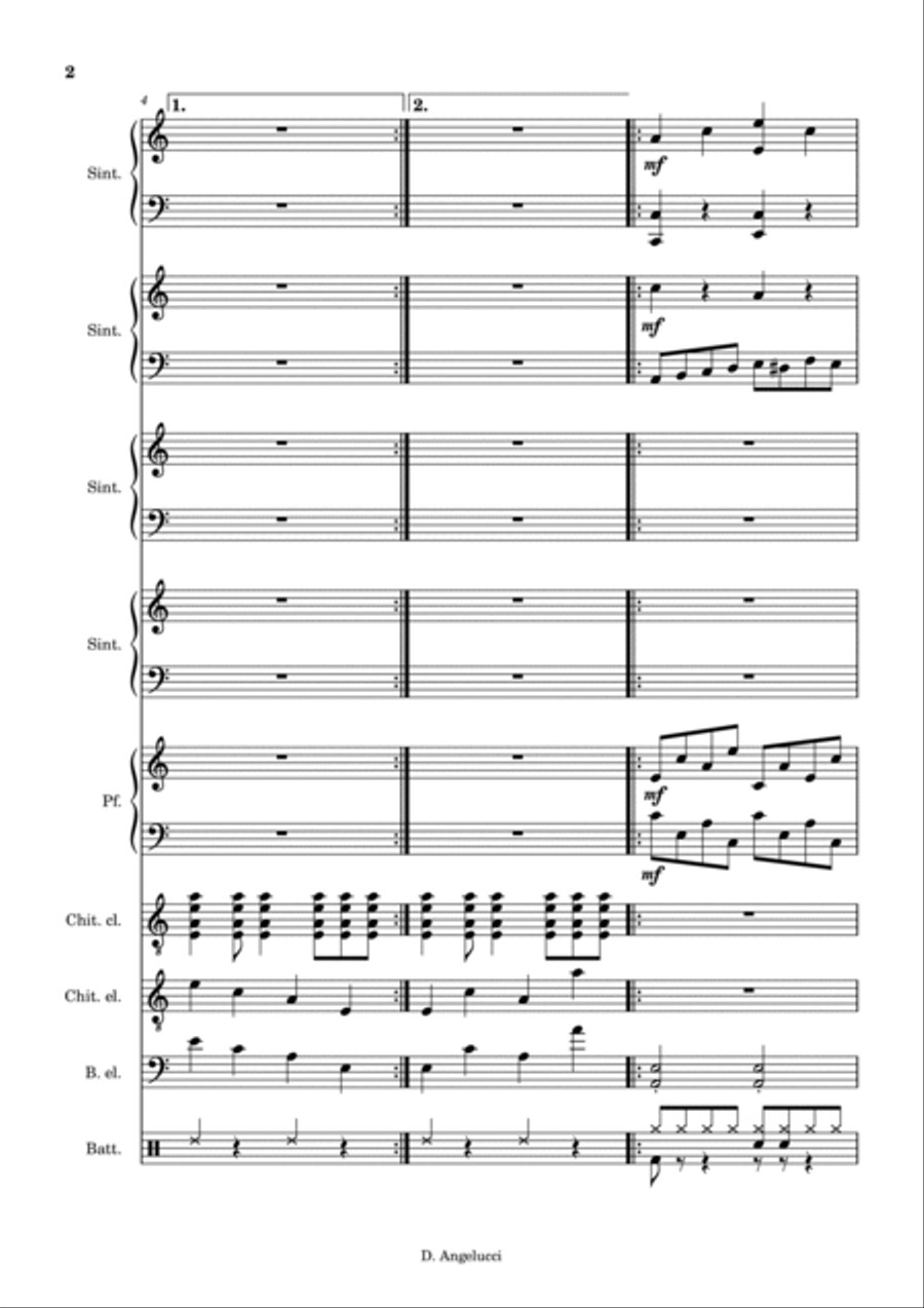 LOST IN MY MIND LOST IN MY MIND Bass Guitar scores gallery preview page 3