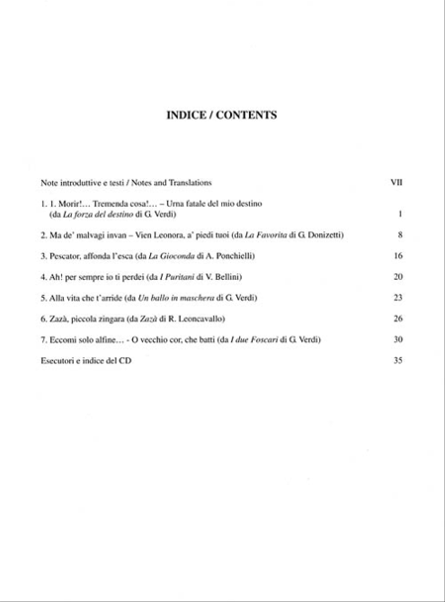 Cantolopera: Arias for Baritone - Volume 4 image number null